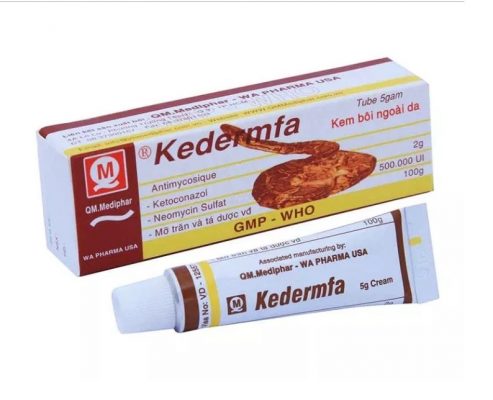 Cách chữa mốc cho gà chọi 2 Kedermfa Cream